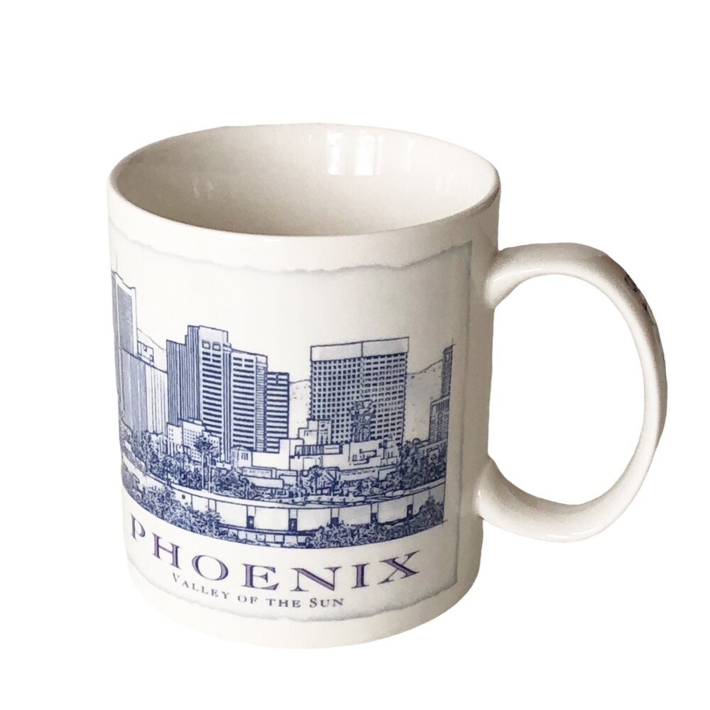 Starbucks Coffee Cup Architecture Series Mug Phoenix 2006 18oz Valley Of The Sun